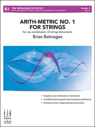 Arith-Metric No. 1 for Strings Orchestra sheet music cover Thumbnail